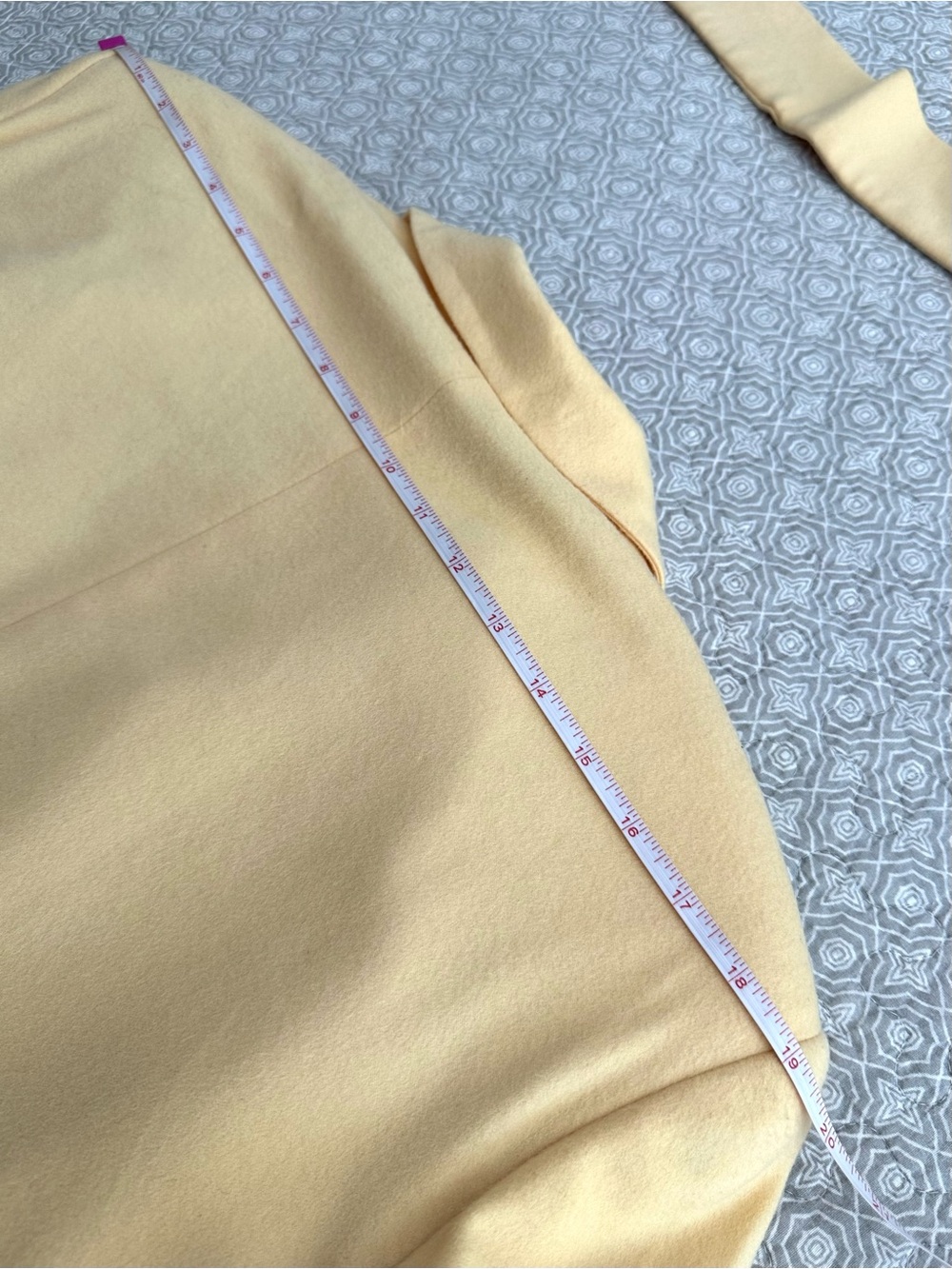 ESCADA Margaretha Ley Vintage Butter Yellow Belted Blazer Wool Cashmere 42 / 12 - Picture 11 of 14